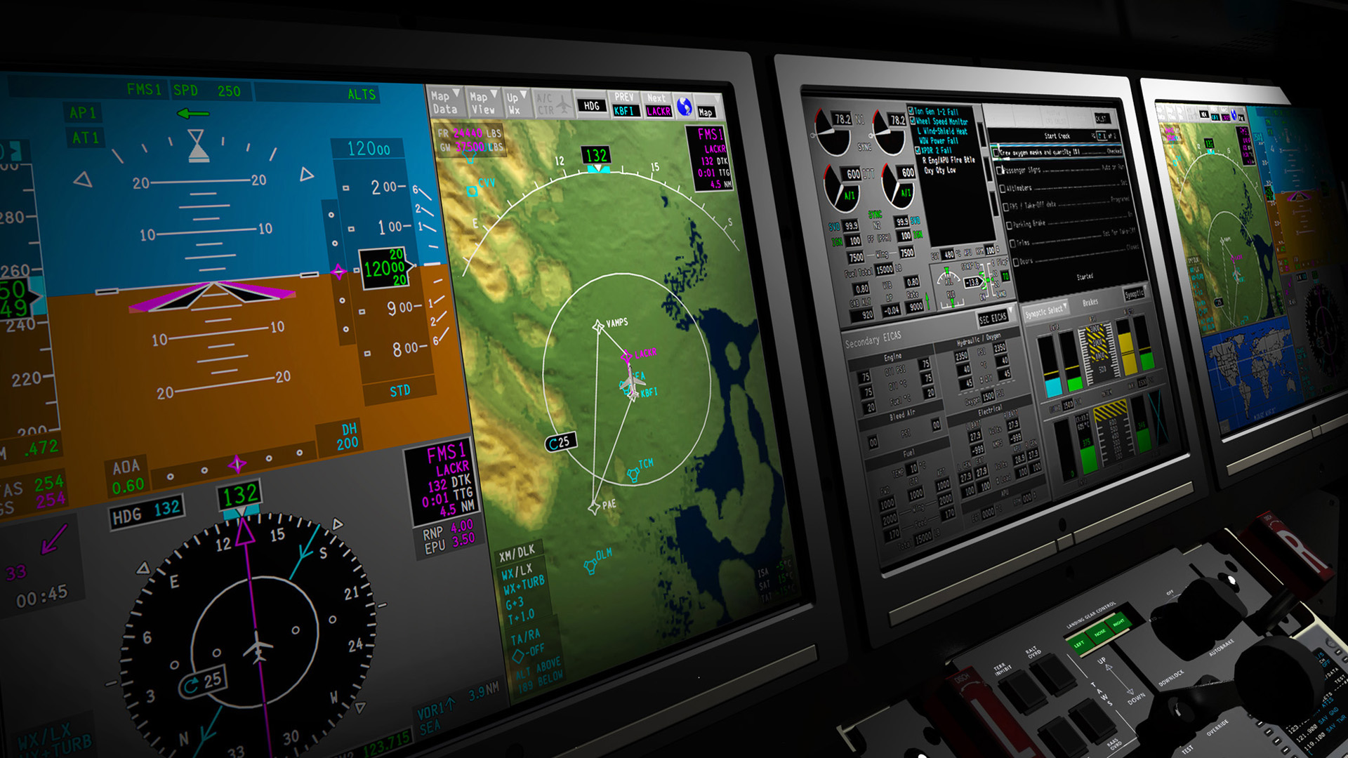 Head Down Displays (HDD)