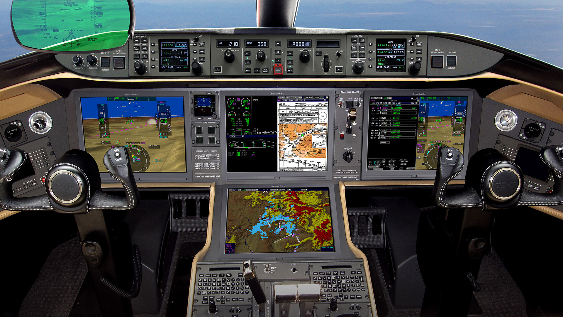 Pro Line Fusion Integrated Avionics System for the Bombardier Global