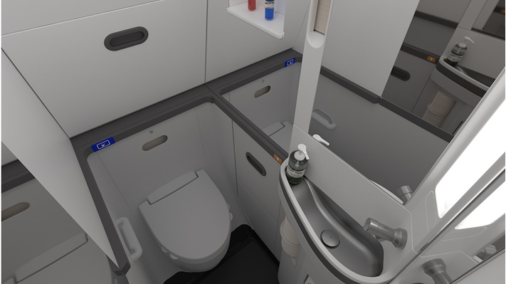 737 advanced lavatory