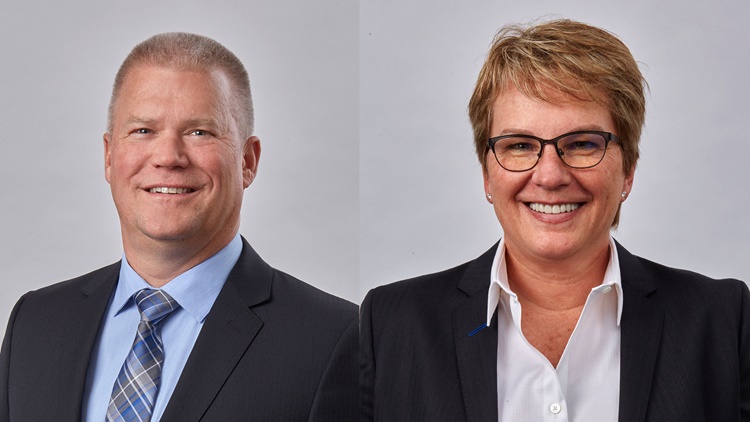 Left: Dave Nieuswma, Right: LeAnn Ridgeway