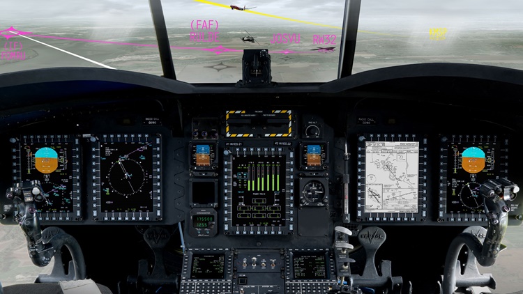 Mission Flight Management Software (MFMS-1000) Flight deck CH-47